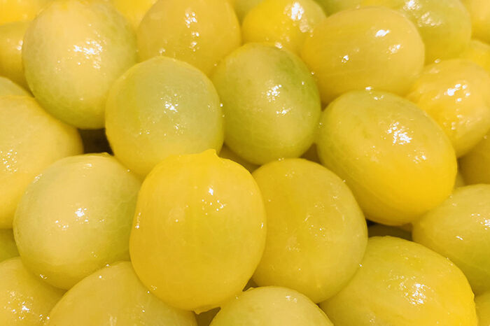 黄色いトマトのコンポート